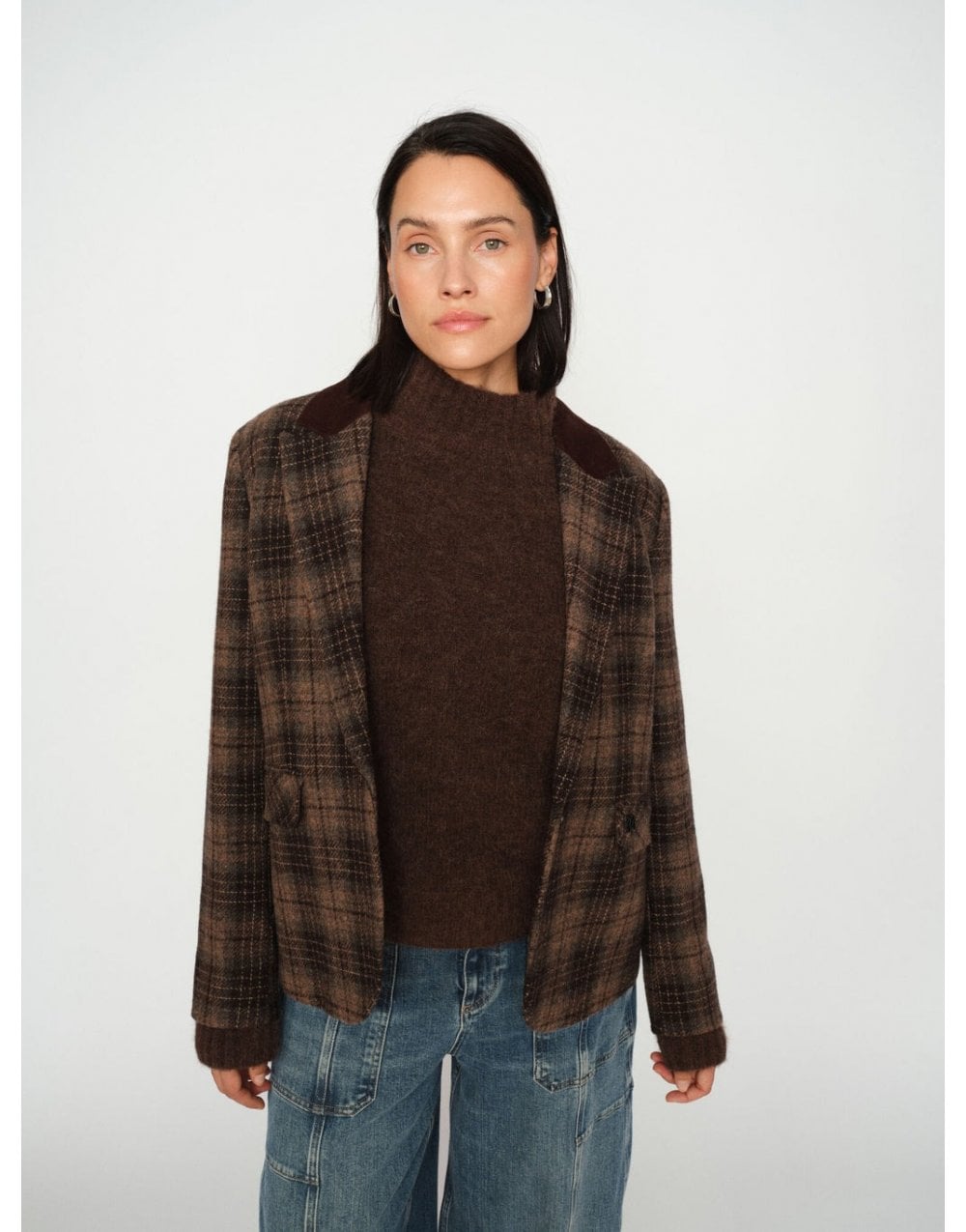 Young Ideas/Henmores - Erim Thora Highneck Jumper - 844 Bracken - XS