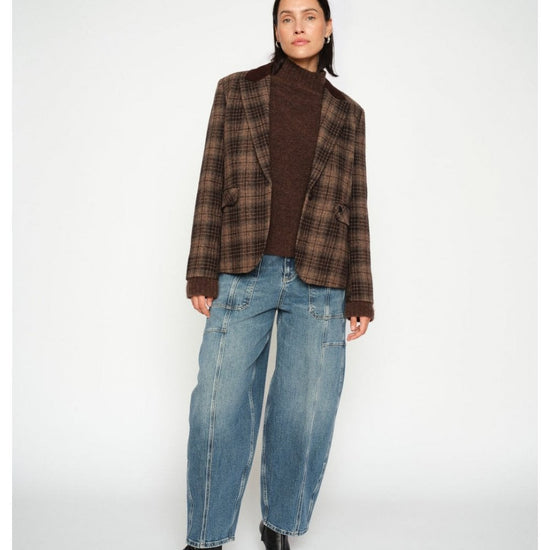 Young Ideas/Henmores - Erim Thora Highneck Jumper - 844 Bracken - XS