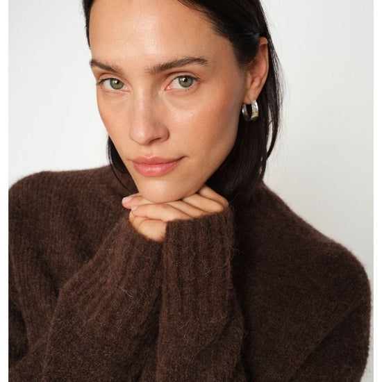 Young Ideas/Henmores - Erim Thora Highneck Jumper - 844 Bracken - XS