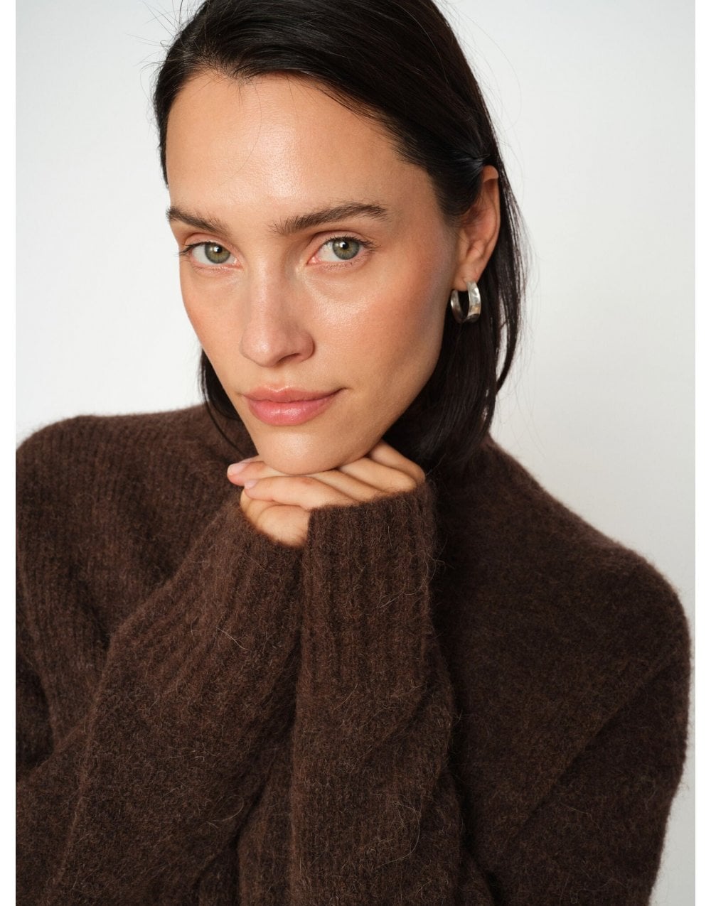 Young Ideas/Henmores - Erim Thora Highneck Jumper - 844 Bracken - XS