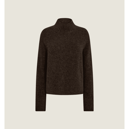 Young Ideas/Henmores - Erim Thora Highneck Jumper - 844 Bracken - XS