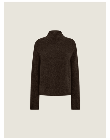 Young Ideas/Henmores - Erim Thora Highneck Jumper - 844 Bracken - XS