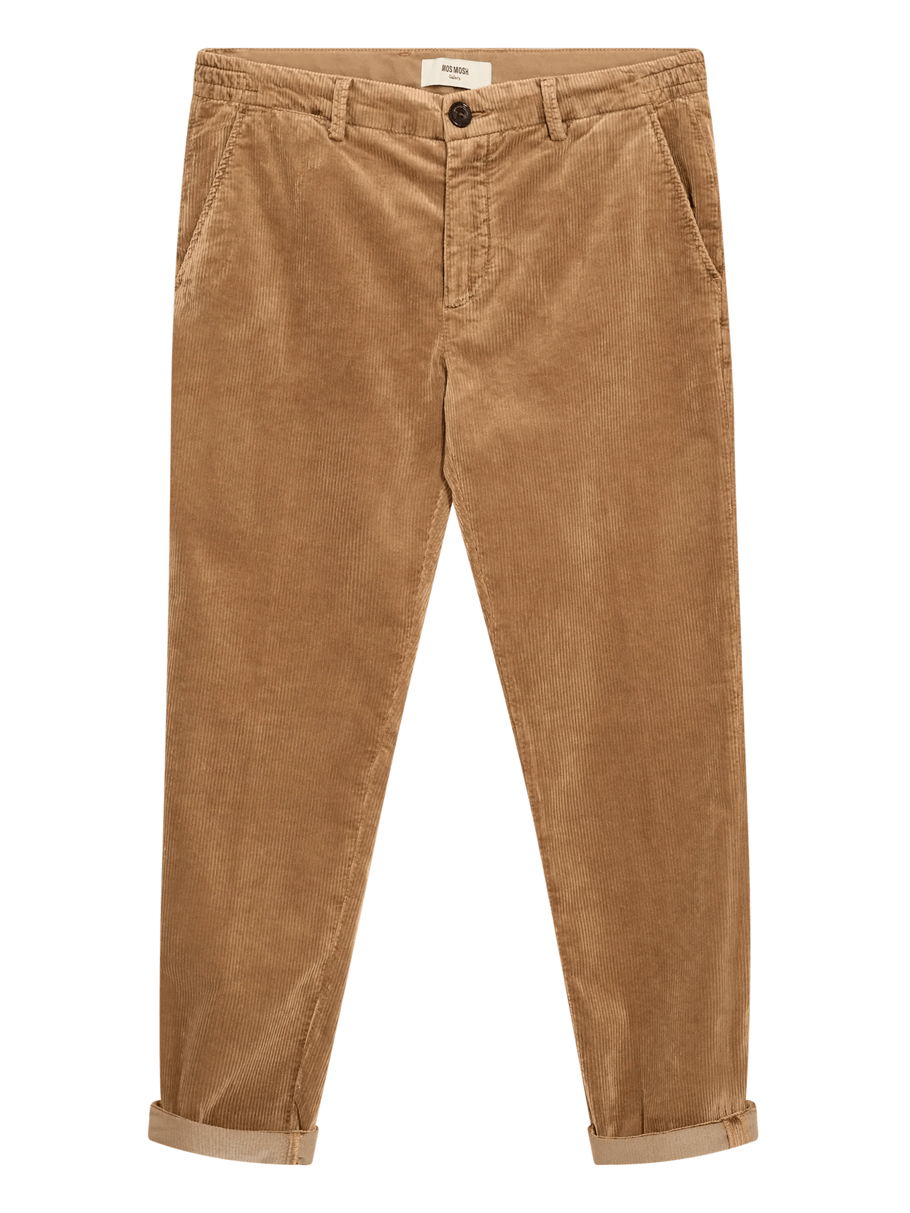 Young Ideas & Henmores -Hunt Corduroy Trouser -697 Toffee -32
