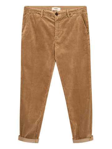 Young Ideas & Henmores -Hunt Corduroy Trouser -697 Toffee -32