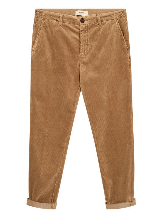 Young Ideas & Henmores -Hunt Corduroy Trouser -697 Toffee -32