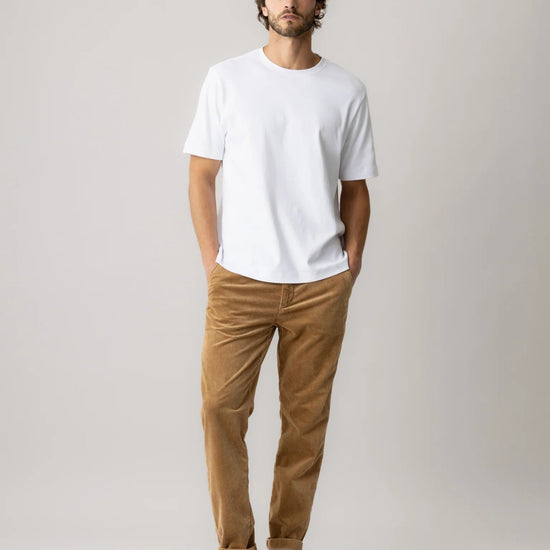 Young Ideas & Henmores -Hunt Corduroy Trouser -697 Toffee -32