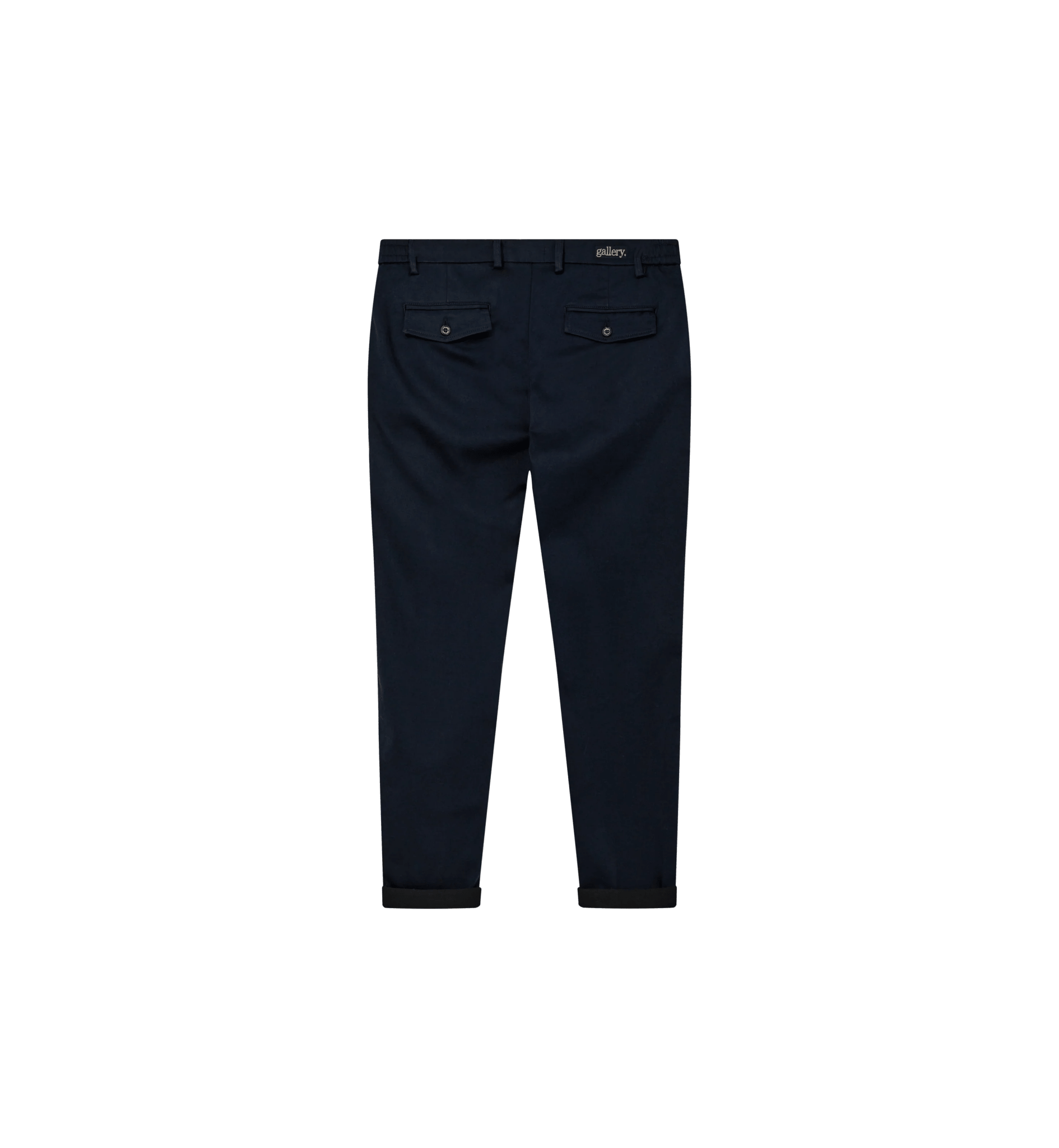 Young Ideas & Henmores -Hunt Soft String Trouser -469 Navy -32