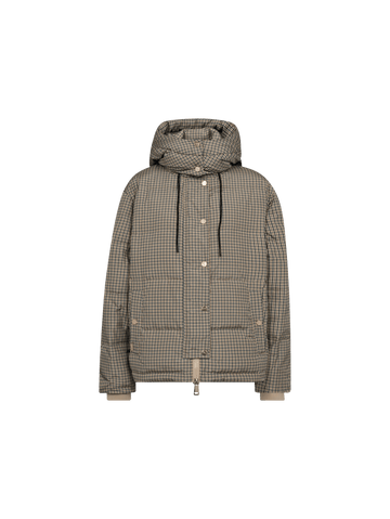 Young Ideas & Henmores -Jilly Miras Down Jacket -733 Doeskin Brown -XS
