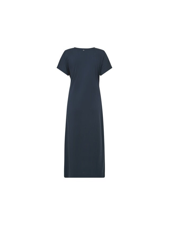 Young Ideas & Henmores -Juliette Knot Detail Midi Dress -191 India Ink -XS