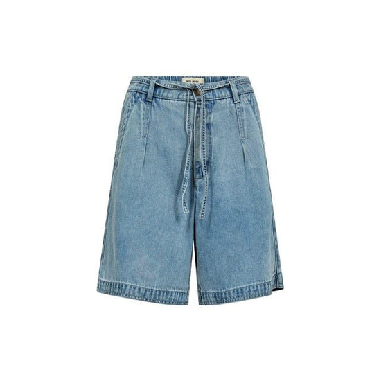 Young Ideas & Henmores - Leli Tie Up Denim Shorts - 406 Light Blue - 25