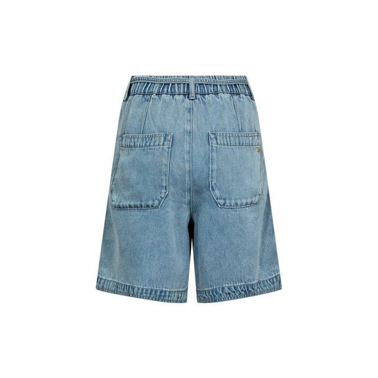 Young Ideas & Henmores - Leli Tie Up Denim Shorts - 406 Light Blue - 25
