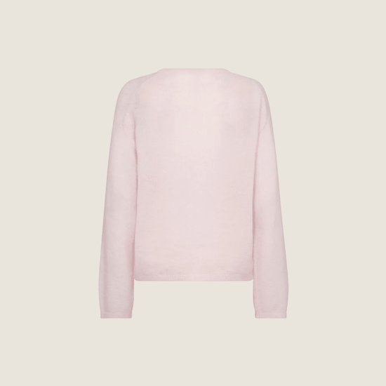 Young Ideas/Henmores - Mape Crew Neck Jumper - 745 Ballet Slipper - XS