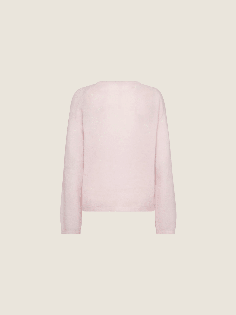 Young Ideas/Henmores - Mape Crew Neck Jumper - 745 Ballet Slipper - XS