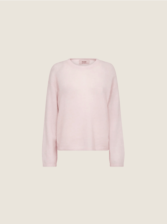 Young Ideas/Henmores - Mape Crew Neck Jumper - 745 Ballet Slipper - XS