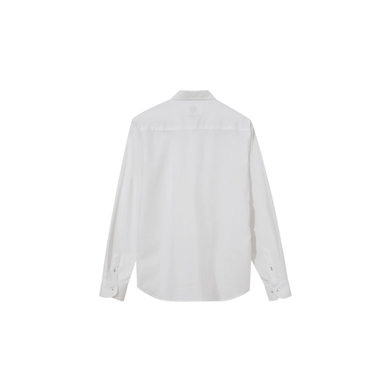 Young Ideas & Henmores -Marco Oxford Shirt -101 White -M