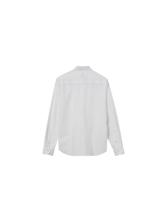 Young Ideas & Henmores -Marco Oxford Shirt -101 White -M