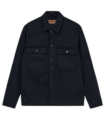 Young Ideas & Henmores -Matteo Soft Overshirt -469 Navy -M