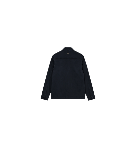 Young Ideas & Henmores -Matteo Soft Overshirt -469 Navy -M