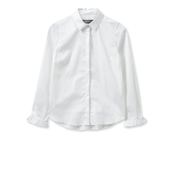 Young Ideas/Henmores - Mattie Flip Fitted Shirt - 101 White - S