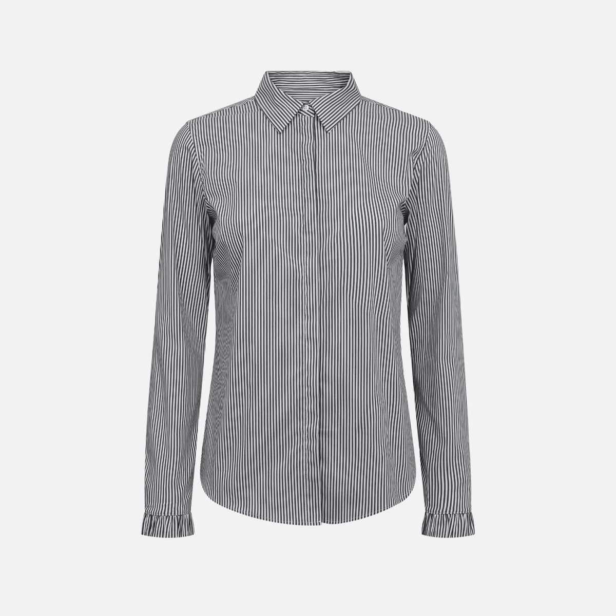 Young Ideas & Henmores -Mattie Flip Stripe Shirt -191 India Ink -XS