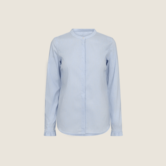 Young Ideas/Henmores - Mattie Striped Shirt - 406 Light Blue - S