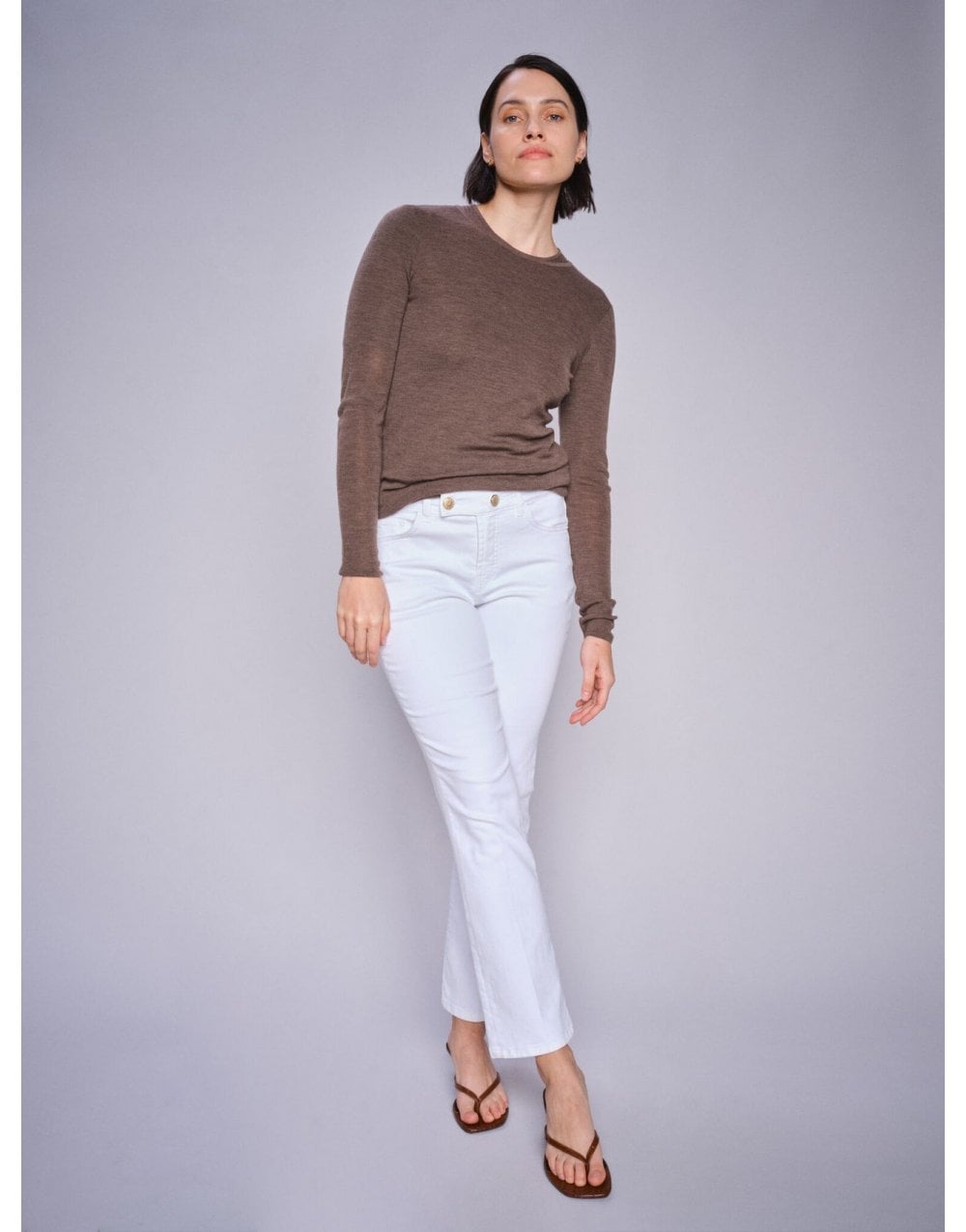 Young Ideas/Henmores - MMAshley Bianco Ankle Jeans - 101 White - 26