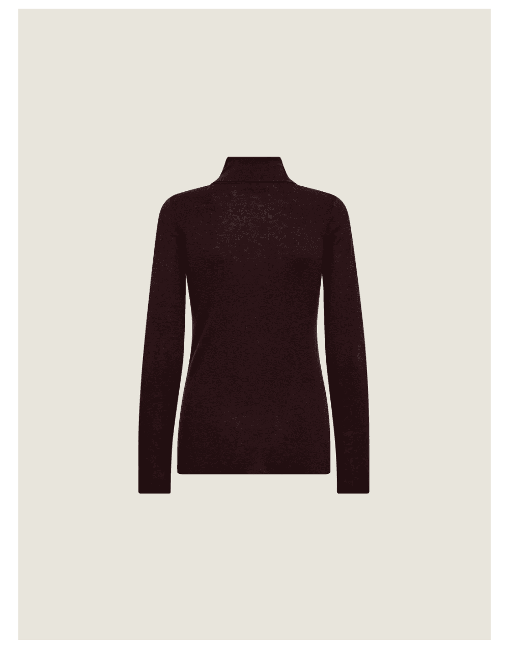 Young Ideas/Henmores - MMBouch Rollneck Knit - 159 Burgundy Fudge - XS