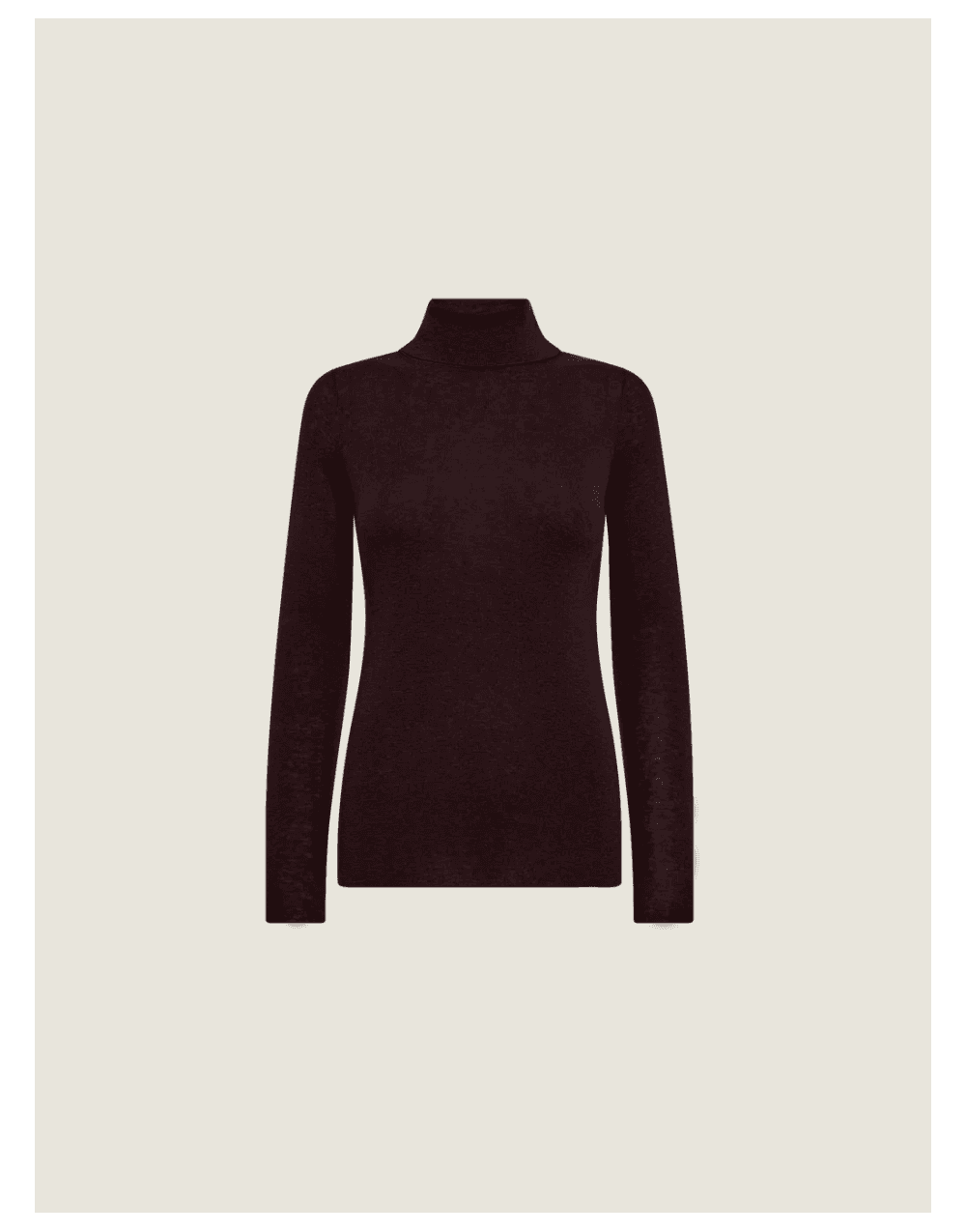 Young Ideas/Henmores - MMBouch Rollneck Knit - 159 Burgundy Fudge - XS