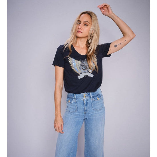 Young Ideas/Henmores - MMGethi Deco T-Shirt - 101 White - XS