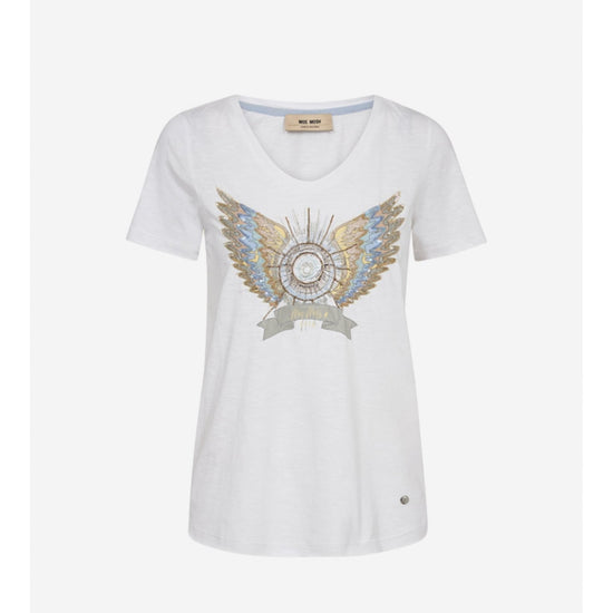 Young Ideas/Henmores - MMGethi Deco T-Shirt - 101 White - XS