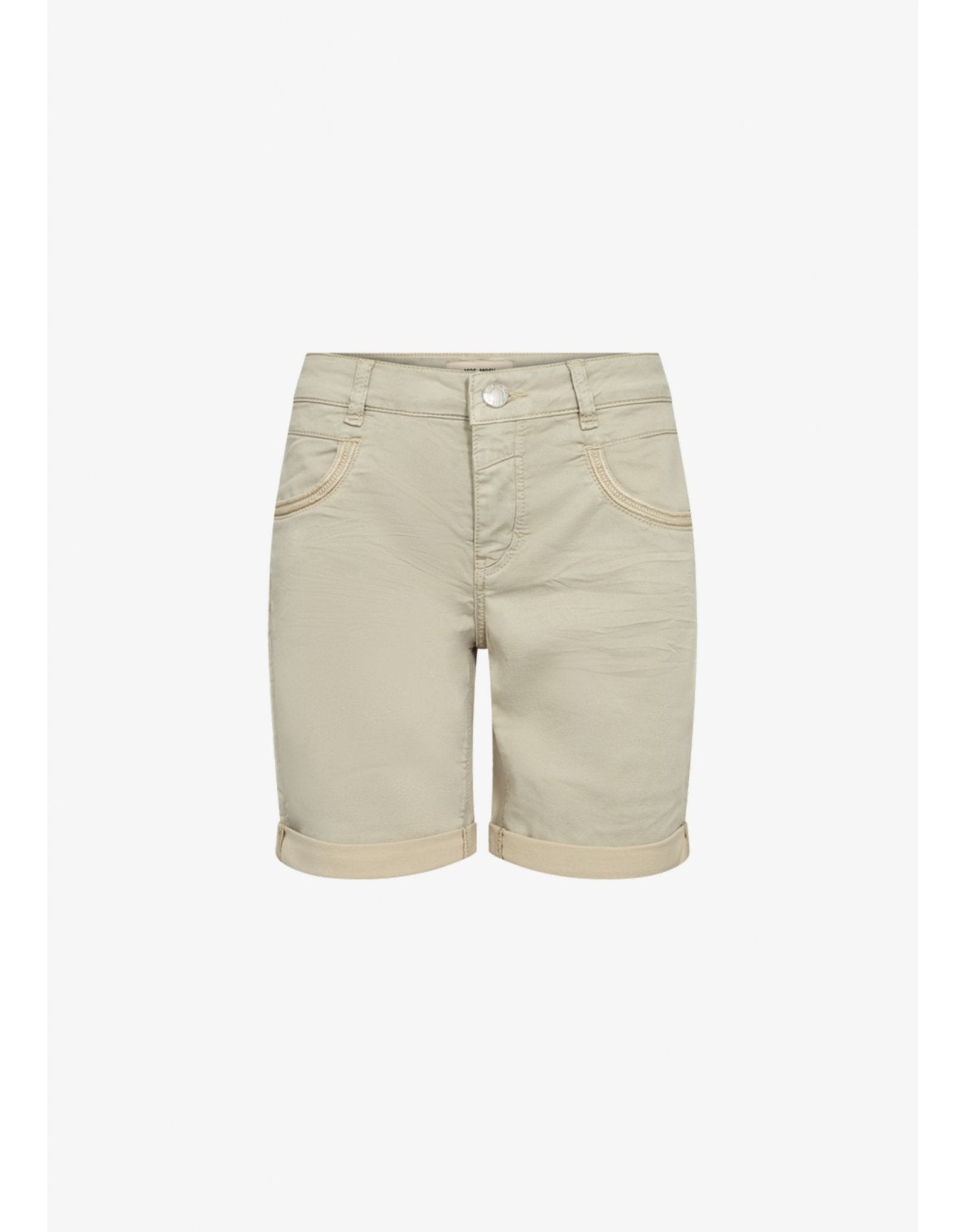 Young Ideas/Henmores - MMNaomi Treasure Denim Shorts - 239 Moss Grey - 25