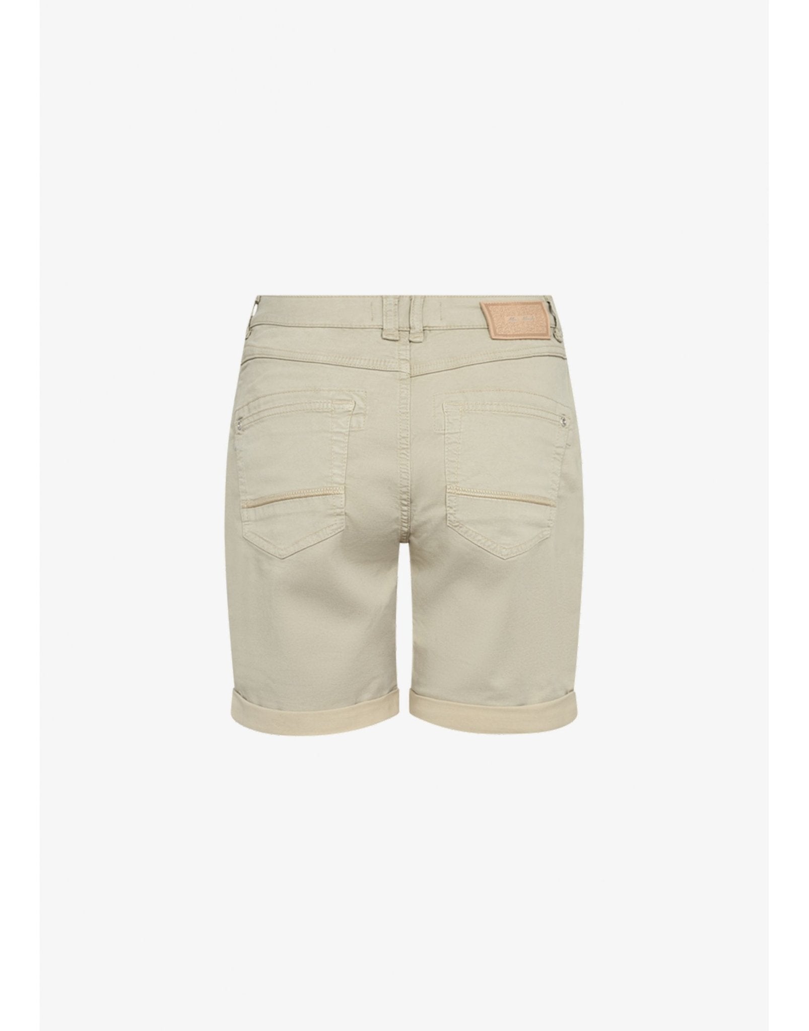 Young Ideas/Henmores - MMNaomi Treasure Denim Shorts - 239 Moss Grey - 25