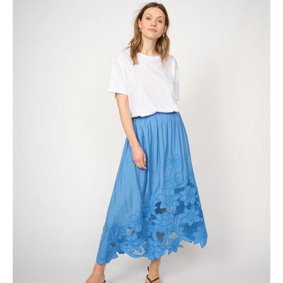 Young Ideas/Henmores - MMZorai Brodie Skirt - 240 Regatta Blue - XS