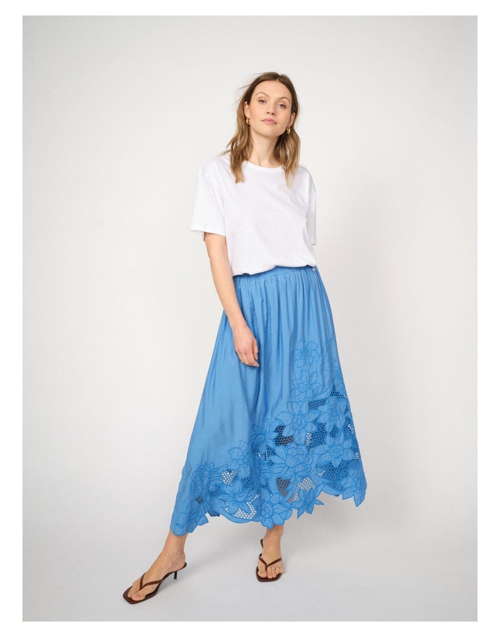 Young Ideas/Henmores - MMZorai Brodie Skirt - 240 Regatta Blue - XS