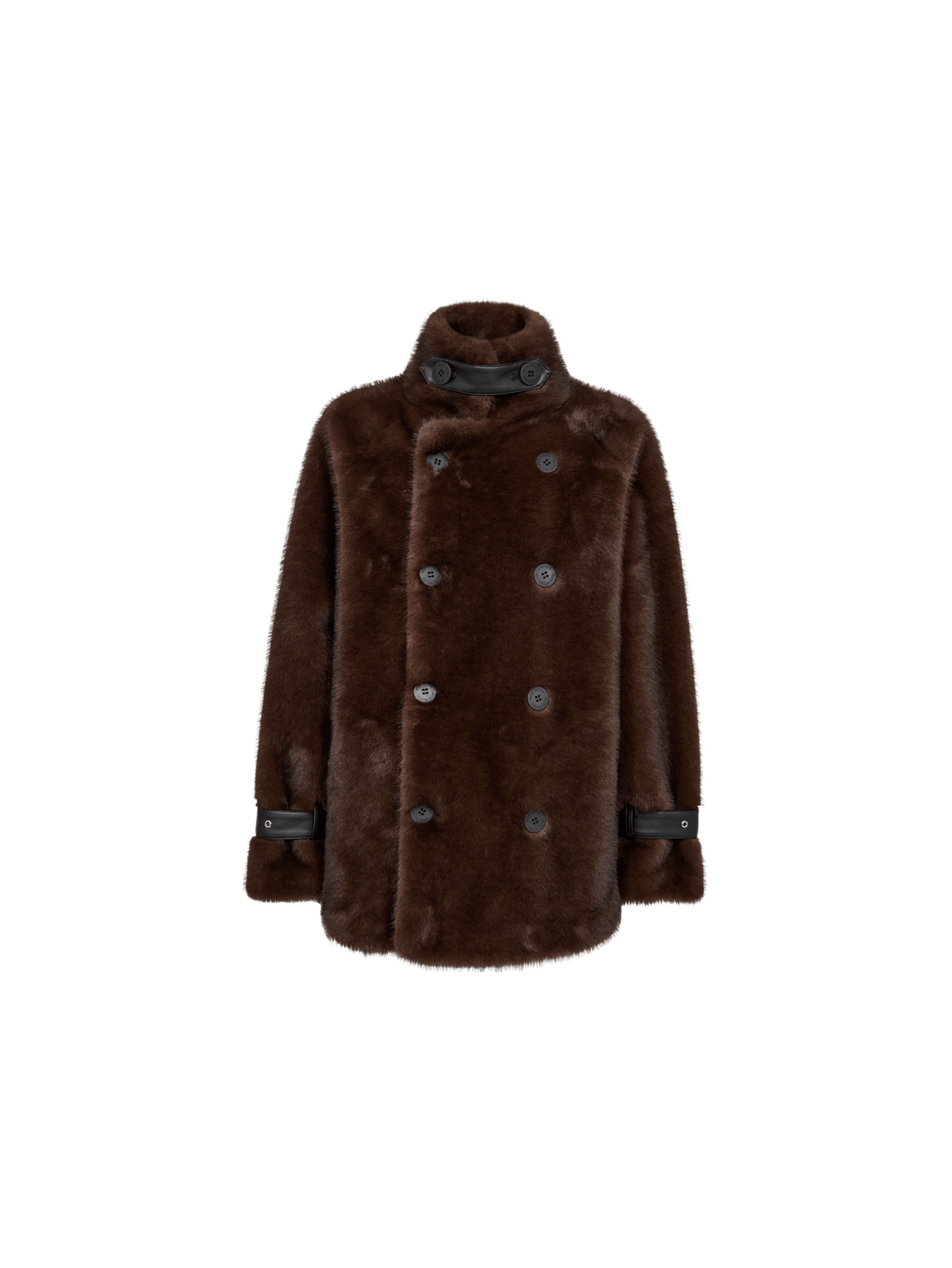 Young Ideas & Henmores -Nanette Faux Fur Jacket -160 Delicioso -XS