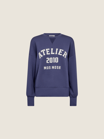 Young Ideas/Henmores - Nima Atelier Sweatshirt - 845 Crown Blue - XS