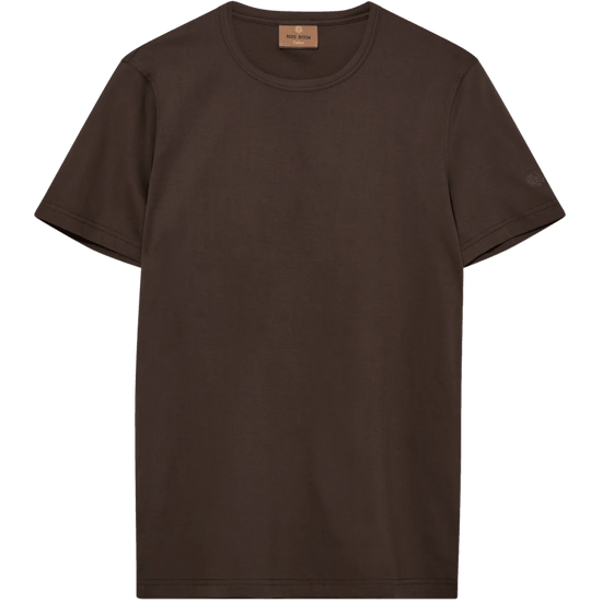 Young Ideas & Henmores -Perry T-Shirt -769 Chocolate Brown -M