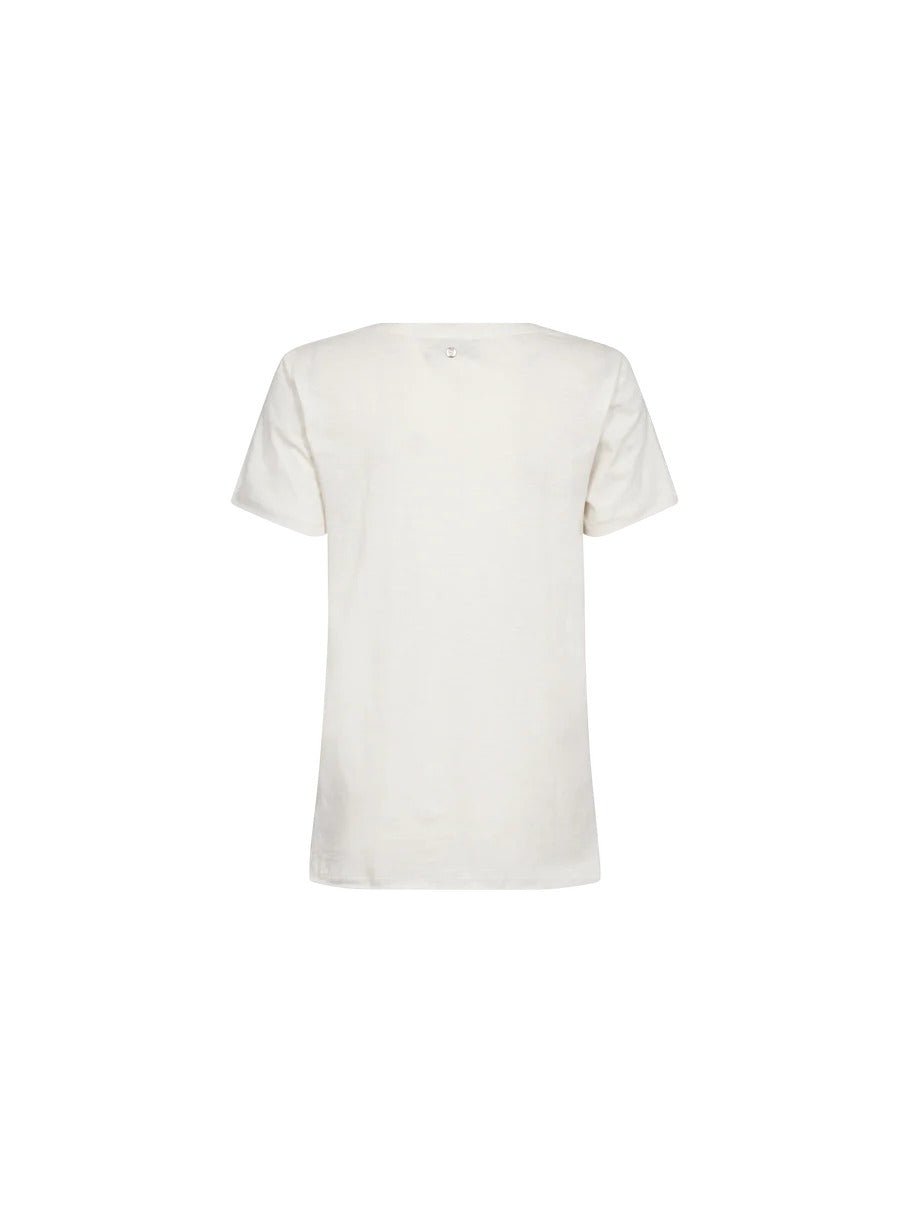 Young Ideas & Henmores - Romi Gethi Glam T-Shirt - 180 Ecru - XS