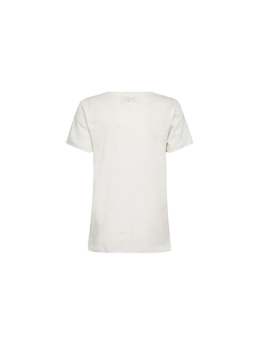 Young Ideas & Henmores - Romi Gethi Glam T-Shirt - 180 Ecru - XS