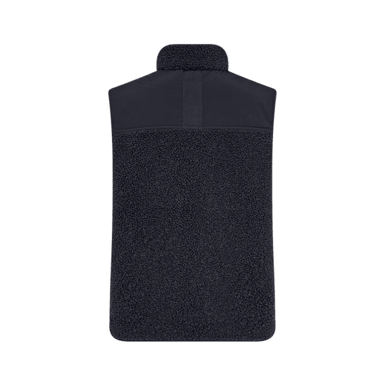 Young Ideas & Henmores -Rowe Eli Teddy Gilet -468 Salute Navy -XS