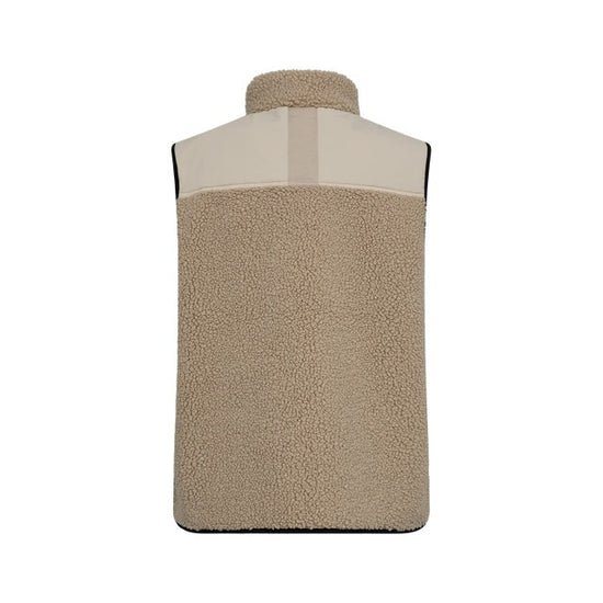 Young Ideas & Henmores -Rowe Eli Teddy Gilet -174 Feather Grey -XS