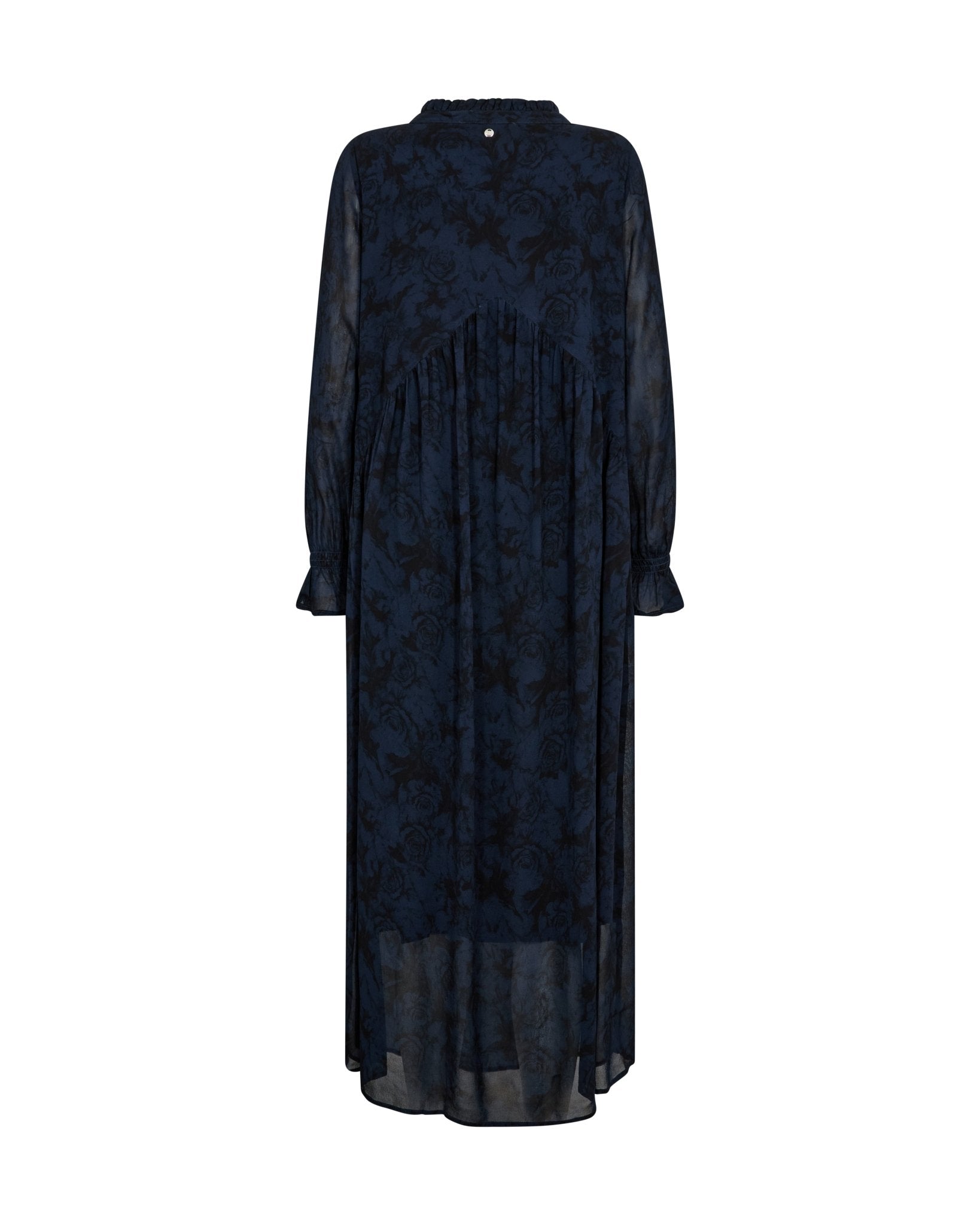 Young Ideas & Henmores -Roya Long Dress -985 Dark Flower Print -L