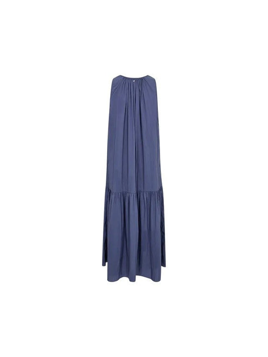 Young Ideas/Henmores - Sabri Tess Sleeveless Dress - 845 Crown Blue - XS