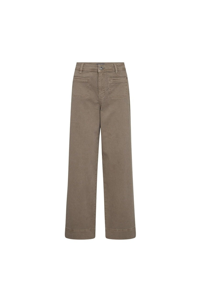 Young Ideas/Henmores - Soey Regular Iglesia Trousers - 155 Brindle Tan - 26