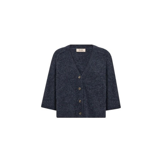 Young Ideas & Henmores -Thora Lizet Short Knit Cardigan -191 India Ink -XS