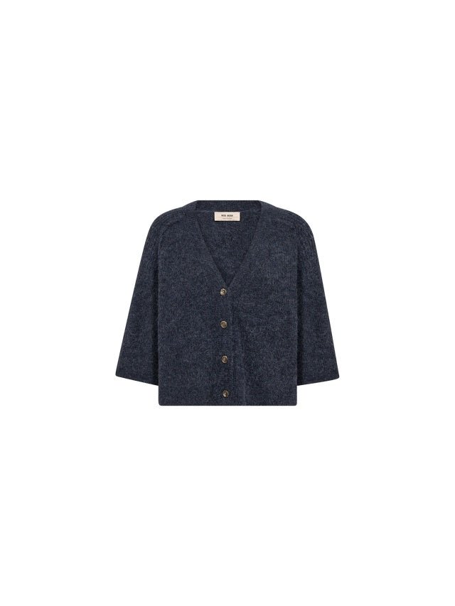 Young Ideas & Henmores -Thora Lizet Short Knit Cardigan -191 India Ink -XS