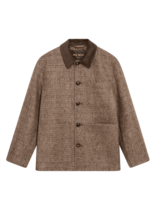 Young Ideas & Henmores -Warren Tweed Jacket -769 Chocolate Brown -M