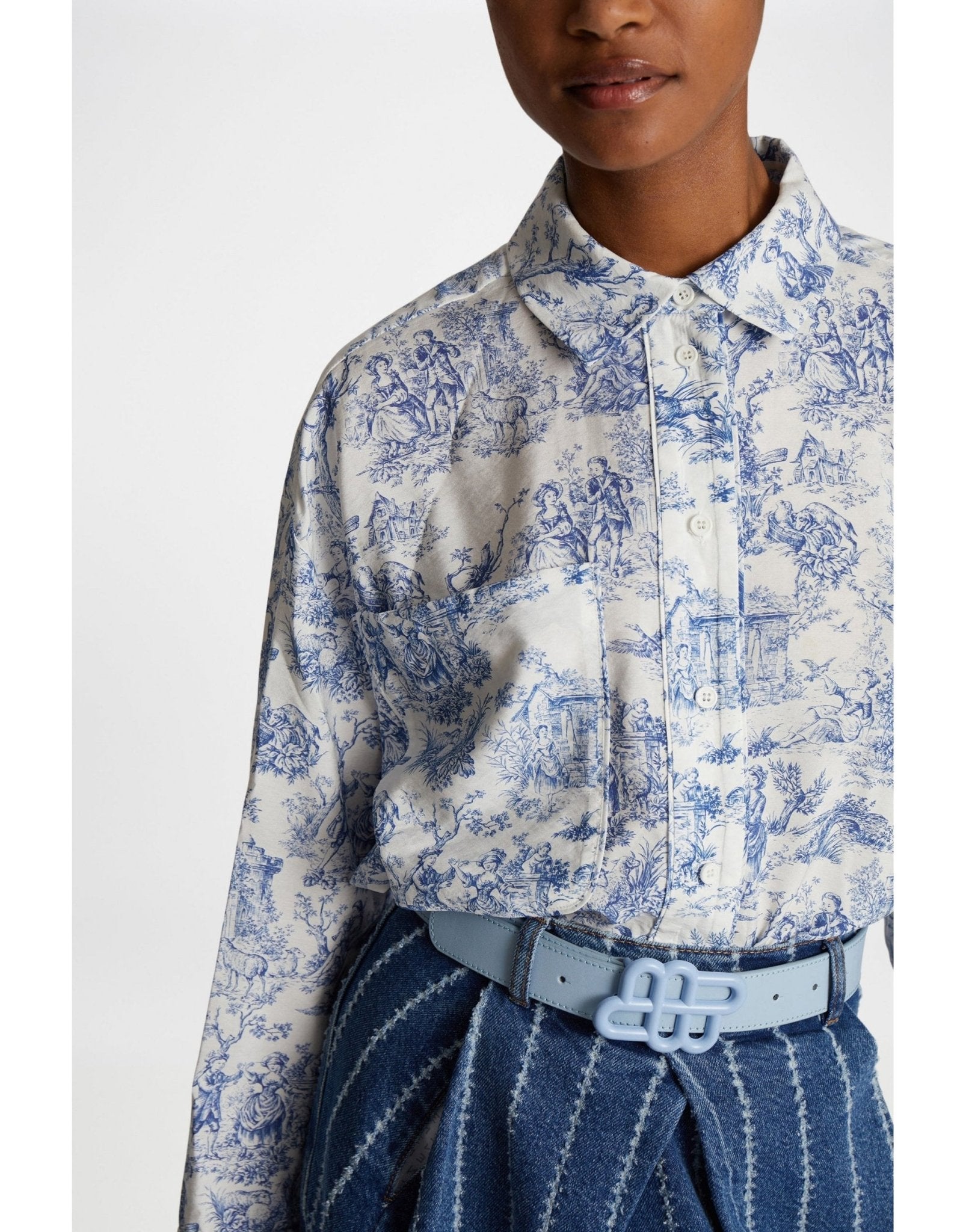 Young Ideas/Henmores - Filius Enchanted Shirt - 33 White Navy - 8