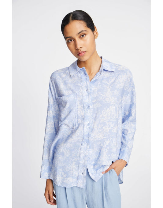Young Ideas/Henmores - Filius Enchanted Shirt - 33 White Navy - 8