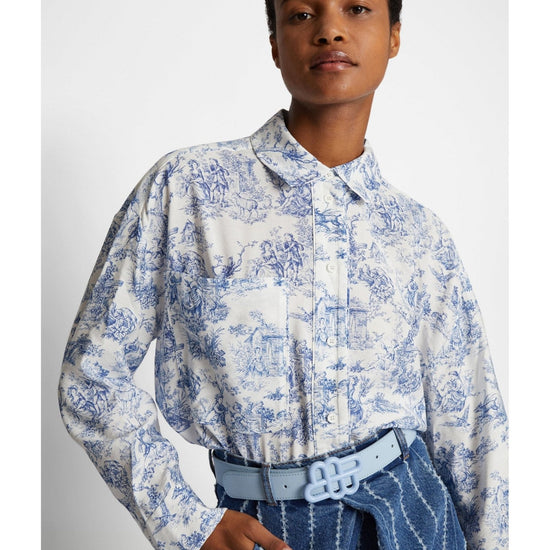 Young Ideas/Henmores - Filius Enchanted Shirt - 33 White Navy - 8